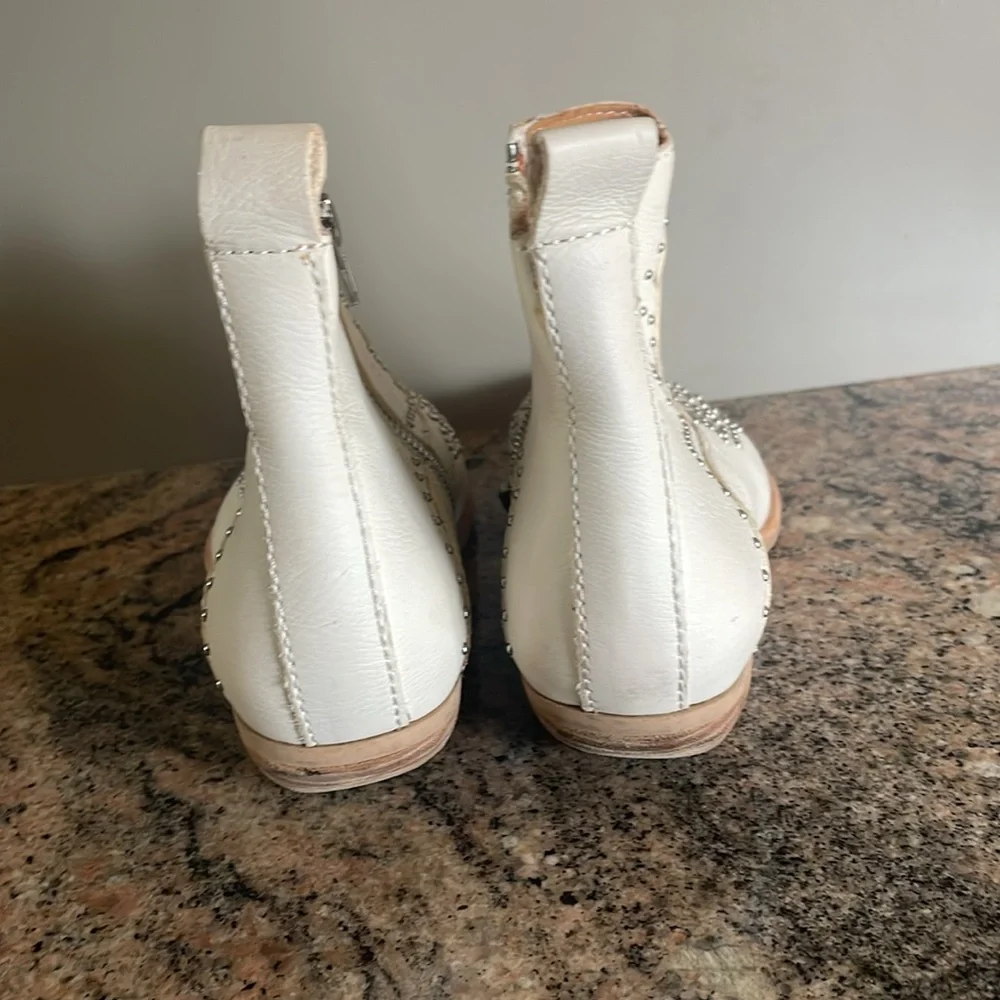 Dolce Vita Studded Leather Booties - Picture 3 of 9